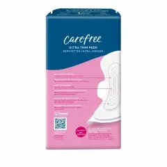 Carefree Ultra Thin Regular Pads with Wings - 28ct