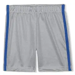 Warner Bros Boy's 2-Pack Scooby Doo Where Are You! Short Sleeve Graphic Tee and Mesh Short Set - Blue, Grey / Size 3T