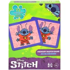 Disney Lilo and Stitch Memory Matching Game - 72 Memory Cards