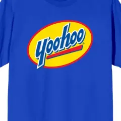 Yoo-hoo Oval Logo Women's Royal Blue T-shirt