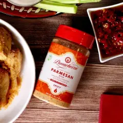 Panacheeza Hot & Spicy Plant Based Parmesan 8oz Shaker