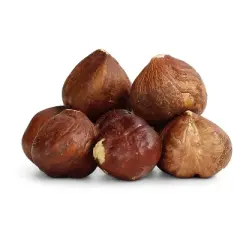 Raw Hazelnuts Shelled by It's Delish, 2.5 lbs Jumbo Container jar