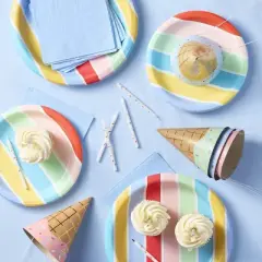 30ct Blue Beverage Napkins - Spritz&trade;