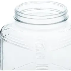 Anchor Hocking Replacement Butter Churn Jar with Brushed Stainless Steel Lid