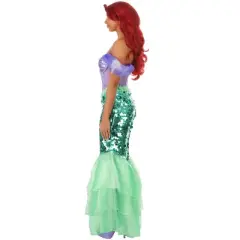 HalloweenCostumes.com Women's Disney Ariel Halloween Costume | Adult Little Mermaid Costume for Themed Events