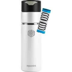 Aquamira 24 oz. Shift Stainless Steel Filter Water Bottle