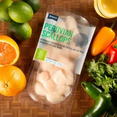 My Fish Dish Grab & Go Bay Farm Raised Raw Scallop Frozen - 9oz