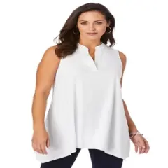 Jessica London Women&rsquo;s Plus Size Pointed Tunic