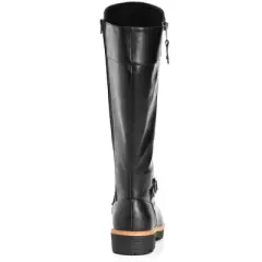 Women's WIDE FIT Myla Tall Boot - black | EVANS