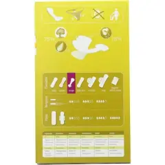 Natracare Organic Cotton Panty Liners Tanga - 30 ct