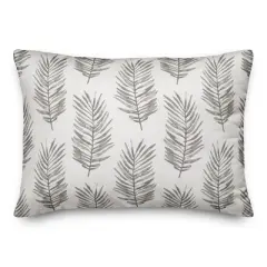 Creative Products Gray Fern Pattern 14x20 Indoor / Outdoor Pillow