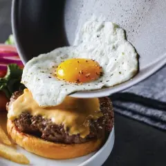 Rachael Ray Cook + Create Aluminum Nonstick Frying Pan 10" Red