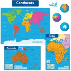 Trend Continents of the World Learning Set