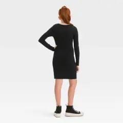 Girls' Long Sleeve Knit Dress - art class&trade;
