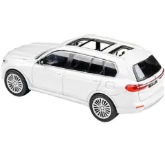 BMW X7 White 1/64 Diecast Model Car by Paragon