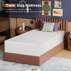 BestMassage 12 Inch Mattress Gel Memory Foam Mattress Medium Firmness Mattresses for Cool Sleep & Pressure Relief CertiPUR-US Certified