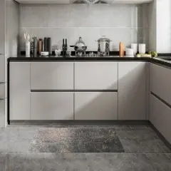 J&V TEXTILES 20" x 39" Comfort Collection Anti-Fatigue Kitchen Floor Mat (Brown Medallion)