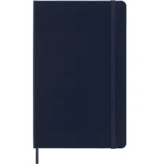 Moleskine 2025-26 18 Monthly Weekly Academic Planner Long Sapphire Blue