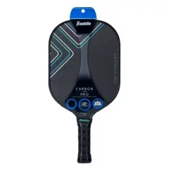 Franklin Sports 16" Raw Carbon Fiber Traditional Pickleball Paddle