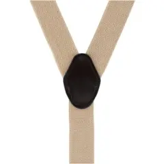 CTM Men's 1.375 Inch Wide Suspender with Drop Tab Swivel Hook Ends