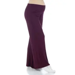 24seven Comfort Apparel Women's Maternity Comfortable Lounge Pants-M