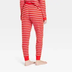 Women's Striped Matching Family Thermal Pajama Pants - Wondershop&trade; Red