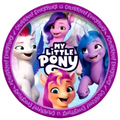 Treasures Gifted My Little Pony Plates 7in - My Little Pony Party Supplies - 8 Pack