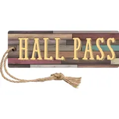 Teacher Created Resources Home Sweet Classroom Magnetic Hall Pass, Pack of 6