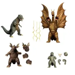 Mezco Toyz Godzilla Destroy All Monsters (1968) 5 Points XL Round 2 Boxed Set