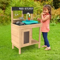 TP Toys Splash & Play Happy Chef Wooden Mud Kitchen