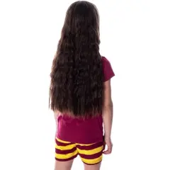 Harry Potter Girls' Hogwarts Castle Shirt and Shorts Pajama Set - All 4 Houses
