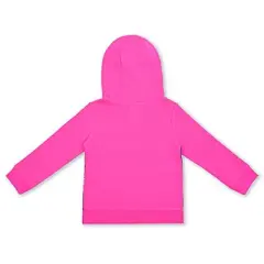 Children's Apparel Network Toddler Relaxed Fit Long Sleeve Hooded Basic Sweatshirt - Pink 3T