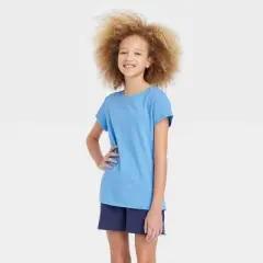 Girls' 2pk Core Short Sleeve T-Shirt - All in Motion&trade;