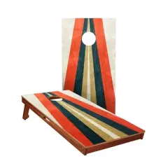 Skips Garage Triangle Design Cornhole Boards - ACA Sig Pro Series