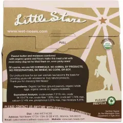 Wet Noses Little Stars Tiny Organic Dog Training Treats in 2 Flavors: (1) Peanut Butter and (1) Sweet Potato (2 Boxes Total, 9 Ounces Each)