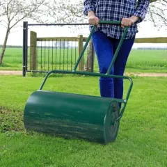 Karl Home 24 inch Iron Green Lawn Roller