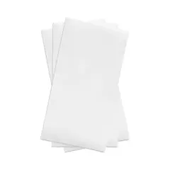Smarty Had A Party White Linen-Like Premium Paper Buffet Napkins - 288 pcs