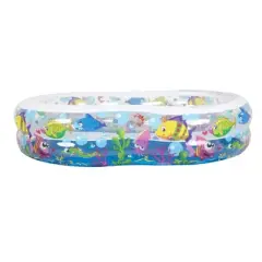 Pool Central Inflatable Sea Life Kiddie Swimming Pool - 69"