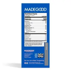 MadeGood Organic Gluten Free Mini Crunchy Cookies Vanilla - 10.2oz/12ct