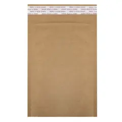 UOFFICE Dark Brown Kraft Bubble Mailer (50 Pack, #6 - 12.5" x 18")