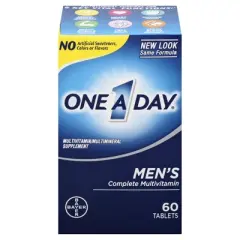 One-A-Day Men's Complete Multivitamin Tablets, 60 Count