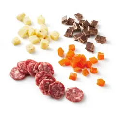 Genoa Salami, Pepper Jack Cheese, Dried Mango, Dark Chocolate Chunks - 3oz - Good & Gather&trade;