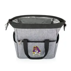 NCAA East Carolina Pirates On The Go Lunch Cooler - Gray