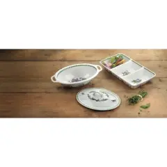 Portmeirion Botanic Garden Covered Oval Casserole Dish