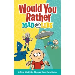 Would You Rather Mad Libs - by  Olivia Luchini & Mad Libs (Paperback)