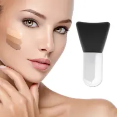 Unique Bargains Lightweight Small Flat Facial Mask Brush 1 Pc