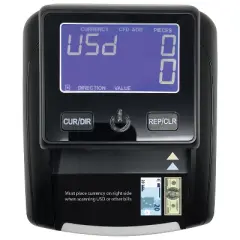 Nadex Coins&trade; V45 Counterfeit Detector Terminal with Value Monitor in Black