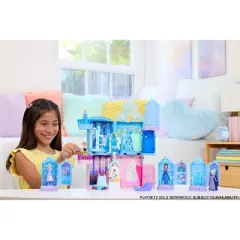 Disney Frozen Ice Castle Spin Surprise Playsets with Small Doll Spinning Reveal