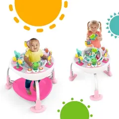 Bright Starts Bounce Baby 2-in-1 Activity Jumper Learning Toy - Playful Palms