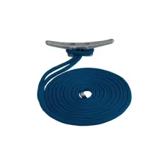 Seadog 302110020BL-1 Double Braided Nylon Dock Line - 3/8" x 20' - Blue - Boat Equipment.